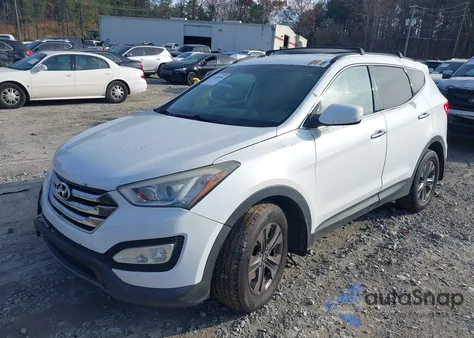 2015 Hyundai Santa Fe Sport 2.4L from USA, damaged, VIN 5XYZU3LBXFG242422